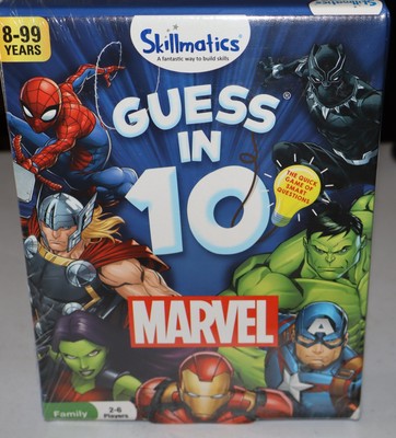 Skillmatics GUESS IN 10 Marvel Comics Edition The Quick Game of Smart Questions