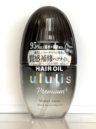 ululis Premium Water Conc Black Serum Hair Oil 100ml Damage Repair Moisturizing
