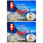 Sanniti Mussels in Garlic Butter 39 oz ScandinavianStyle Seafood Pack of 2