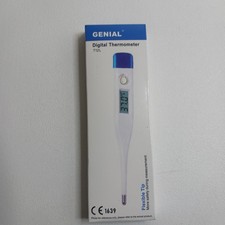 Genial T12L Digital Thermometer - Oral Thermometer With Flexible Tip