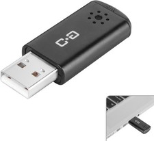 USB Microphone for Laptop Desktop High Sensitivity Clear Call Plug Play Cordless
