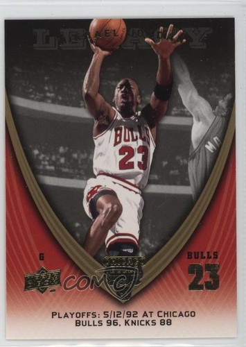 Michael Jordan #1008 2008 Upper Deck Jordan Legacy card
