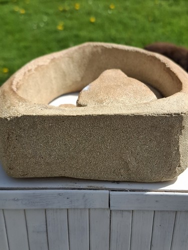 Modernist Contemporary Abstract Studio Pottery Sculpture Sand Stone Figurative - Picture 14 of 19