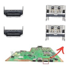 2 x Genuine OEM Sony Playstation 4 PS4 Regular HDMI Port Socket CUH-1XXX