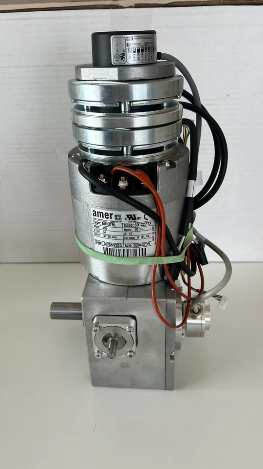 Amer MR07 BL Präzisions DC Bürstenloser Getriebemotor  450W 2 Encoder, 2 Bremsen - Bild 2 von 4