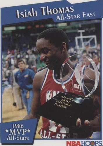 1991-92 NBA Hoops - Isiah Thomas #VII