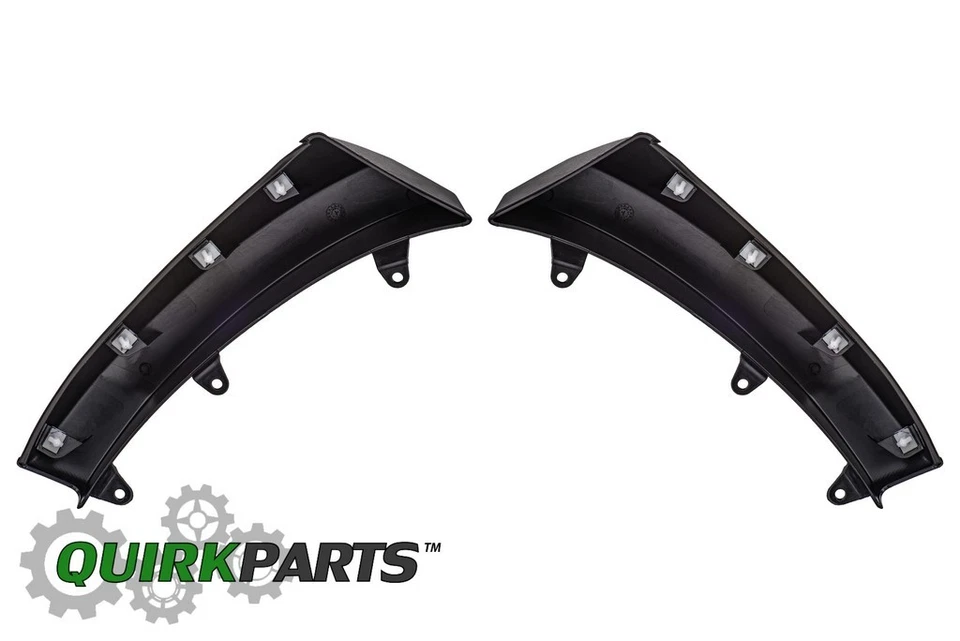 12-18 DODGE RAM 4500 APERTURA RUEDA LLAMARADA MOLDURA DELANTERA DERECHA E IZQUIERDA OEM MOPAR Foto 4 de 4