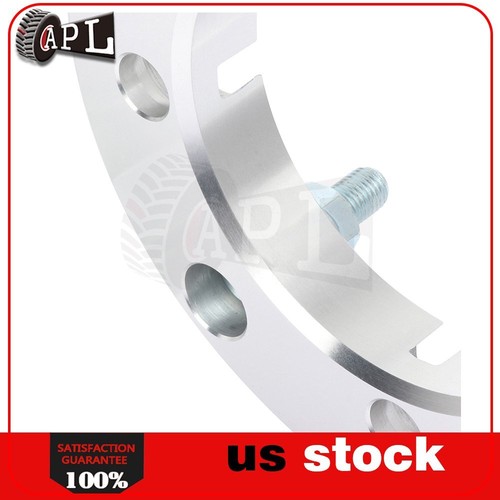 4X 1" Thick Wheel Adapters 12x1.5 For Polaris 4/156 Wheels On Kawasaki 4/137 ATV - Picture 11 of 11