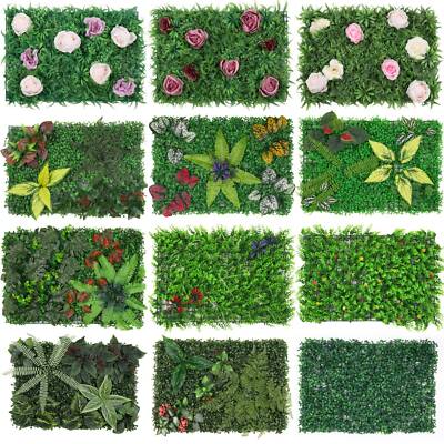 60x40cm Kunstpflanze Blume Wandpaneele Realistisch Indoor / Outdoor Garten