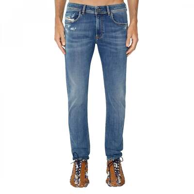 Replay Anbass Blue Rip & Repaired Denim Jeans M914Y 573 32R 009
