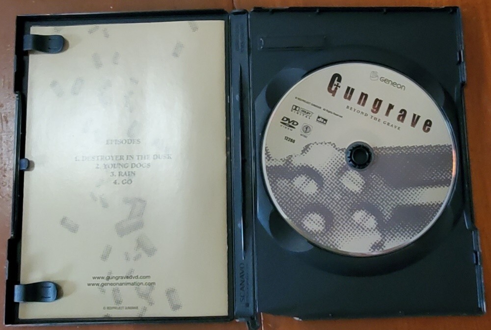 Gungrave, Vol. 1: Beyond the Grave - Eps #1-4, DVD, Geneon/Pioneer