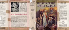 NANCY DREW #9 THE SIGN OF THE TWISTED CANDLES w/DJ 1935B-13 4 GLOSSY INTERNALS