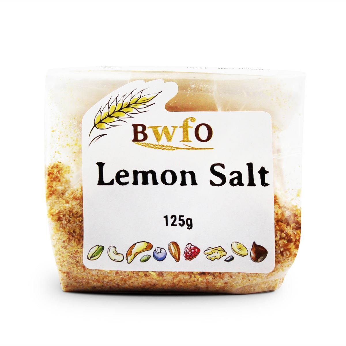 Lemon Salt 125g | BWFO | Free UK Mainland P&P