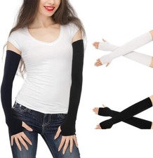 Cooling Sun UV Protection Arm Sleeve Cover with Thumb Hole for Men Women Outdoor