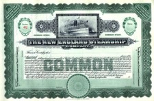 New England Steamship Company (Fall River Line) - Connecticut 1913