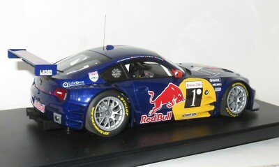 Autoart 1/18 BMW z4 coupe race car クーペ 1/18 Autoart BMW Z4 Coupe Red Bull Silverstone 24 HRS 2007