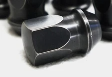 20pack set 12x1.5 HEX19 Black Titanium Lug Wheel Nut Closed End