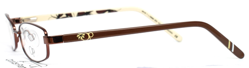 OCEAN PACIFIC OP Aikona Brown Girls Kids Rectangle Eyeglasses 48-16-130 B:24 - Picture 13 of 14