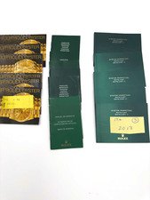 ROLEX VARI BOOKLET USATI LIBRETTI MISTI NUMERO 18 COME IN FOTO VINTAGE EPOCA