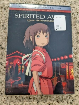 Spirited Away [DVD] Academy Award Hayao Miyazaki Ghibli Japanese Anime Sealed 