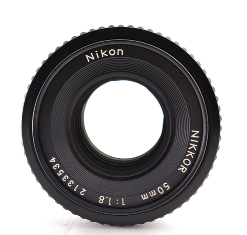 Near Mint+++ Nikon Nikkor Ai-s AIS 50mm f/1.8 Pancake Standard Prime Lens #609 - Picture 7 of 12