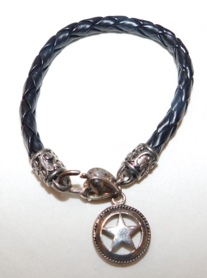 BEAUTIFUL BRIGHTON Braided Bracelet With Star Charm eBay