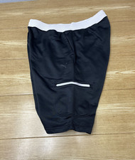 Puma Swim Shorts Mens Black Bathing Suit Swimming Trunks 5 Pocket Size L