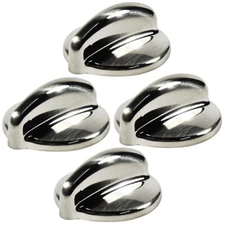 4x Surface Burner Cooktop Control Stove Knobs for GE J2B JGB P2B PGB Series
