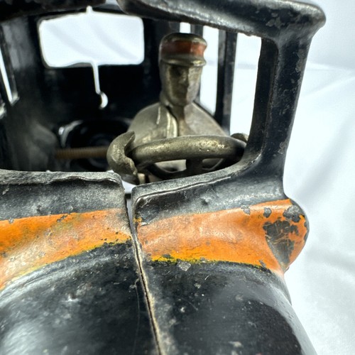 1920's - Antique Arcade Cast Iron Yellow Cab - Number 2 - Made In USA - Read!!! - Picture 15 of 20