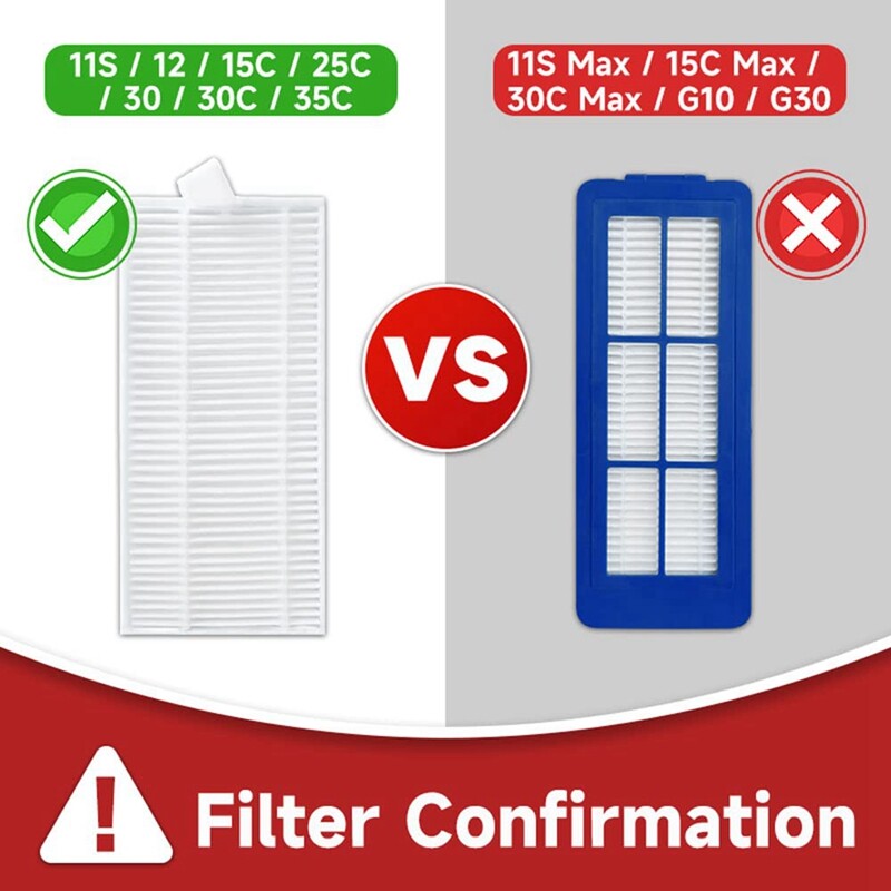 Replacement Parts Kit for Robovac 11S 25C 30 30C 35C 12 15T 15C Slim