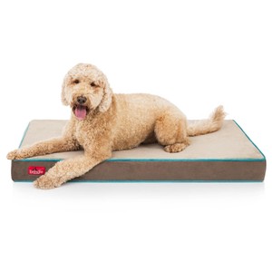 brindle memory foam dog bed