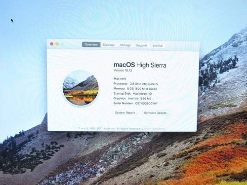2014 Apple Mac Mini 2.8Ghz Dual Core i5 8GB RAM 128GB SSD + 1TB HDD OS Sierra - Afbeelding 3 van 4