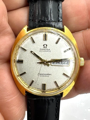 Omega watch Seamaster Cosmic Automatic 24 Jewels 166.036 Cal:752 Working 1960s