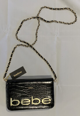 bebe crossbody black