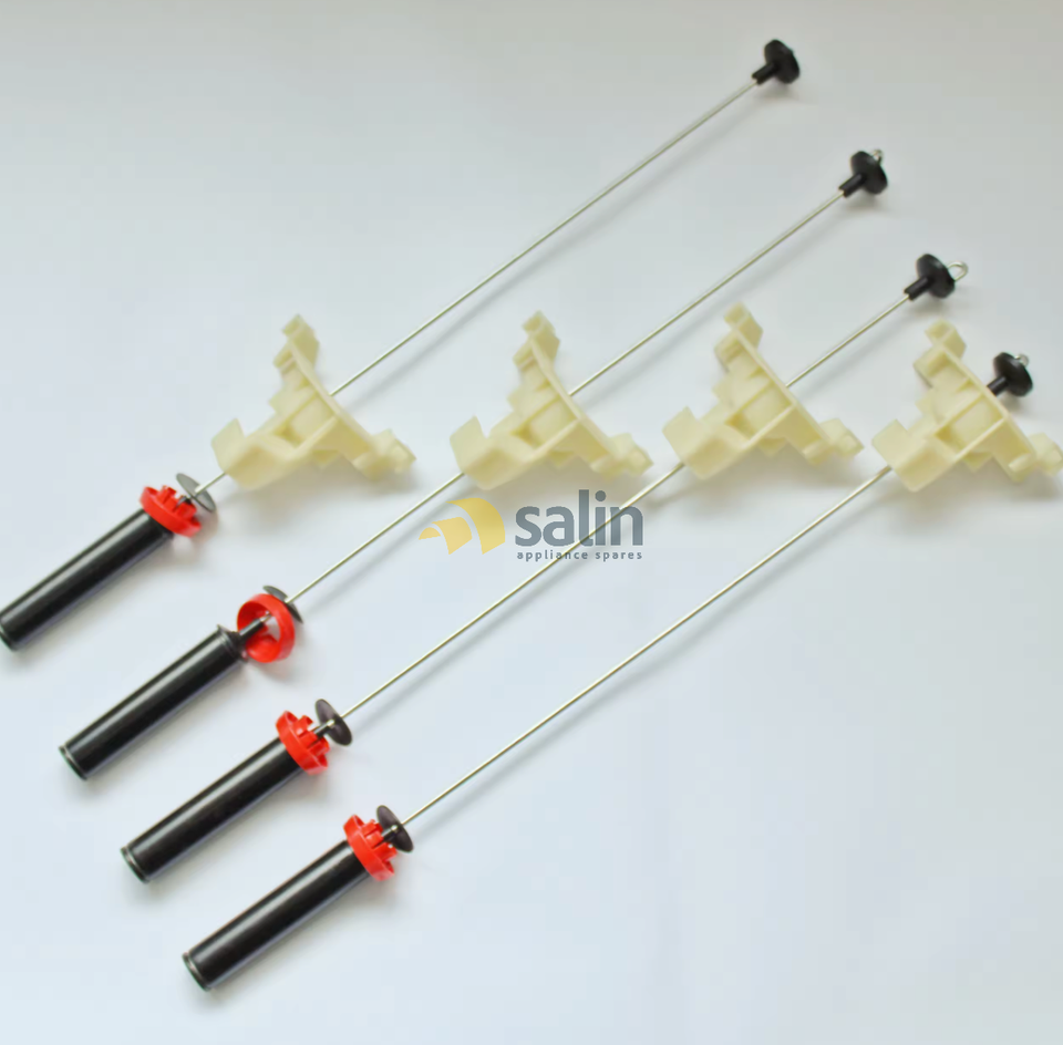X4 OEM QUALITY FISHER AND PAYKEL WASHING MACHINE SUSPENSION RODS KIT