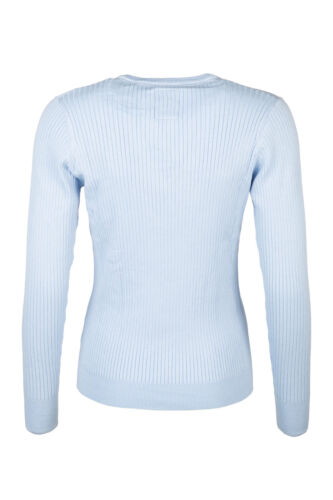 Rydale Ladies Ribbed Jumper Womens V Neck Rib Knit Sweater Pullover 10 Colours - Picture 58 of 71