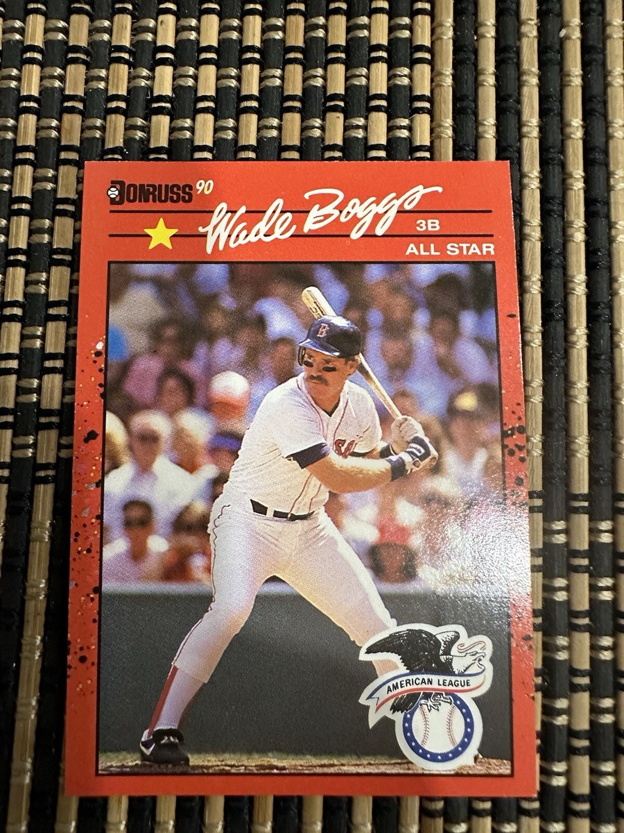 1990 Donruss - #68 Wade Boggs Error Card | eBay