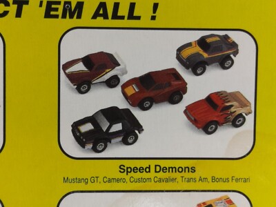 Micro Matchbox Vehicles 5-Pack Speed Demons (Mustang GT, Camero