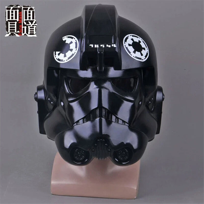 Star Wars Victory Helmet PVC Full Head Mask Cosplay Costume Movie Live Show Prop - Image 3 of 4