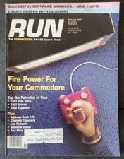 February 1989 RUN Magazine for the Commodore 64 VIC-20