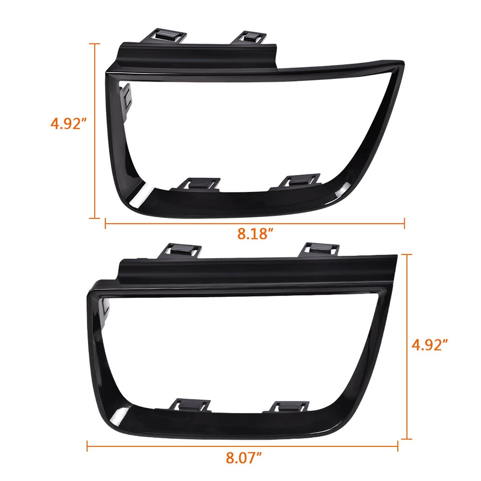 APTO PARA CHEVROLET CAMARO 2010-2013 BISEL LUCES TRASERAS LUZ NEGRA 4 PIEZAS Foto 4 de 4