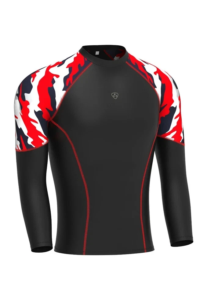 Men’s Compression Shirt – Full Sleeve Athletic Base Layer for Gym & Sports - Image 2 of 4