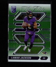 2024 Panini Donruss Elite - The Elite Green #10 Lamar Jackson