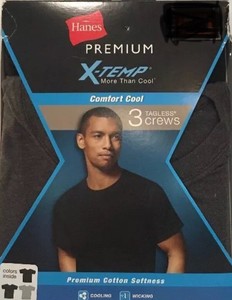 hanes x temp tagless t shirt