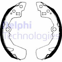 Delphi Bremsbackensatz Bremsbacken Hinten FüR Suzuki Swift III MZ EZ Subaru