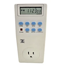 Programmable Digital Plug-In Timer with LCD Display - Sper Scientific 810030