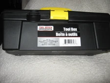 Tool Bench Hardware Plastic Tool Black Box Hobbies First Toolbox NEW
