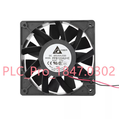 1PCS NEW Delta PFB1224UHE DC 24V 2.40A 12CM 12038 inverter cooling fan Fast ship