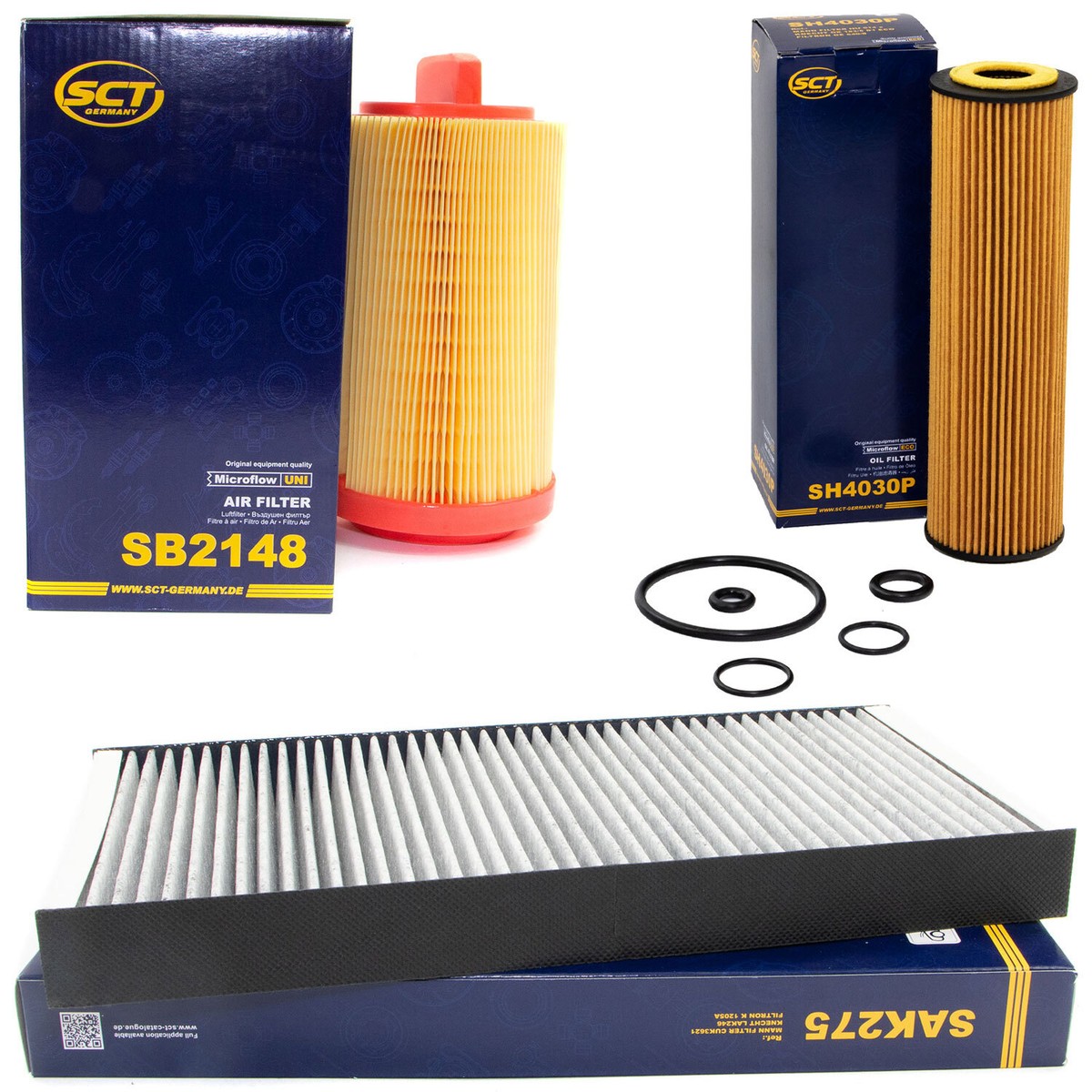 Original SCT Filter Innenraumluft Pollenfilter Innenraumfilter Sak 275 405210115842