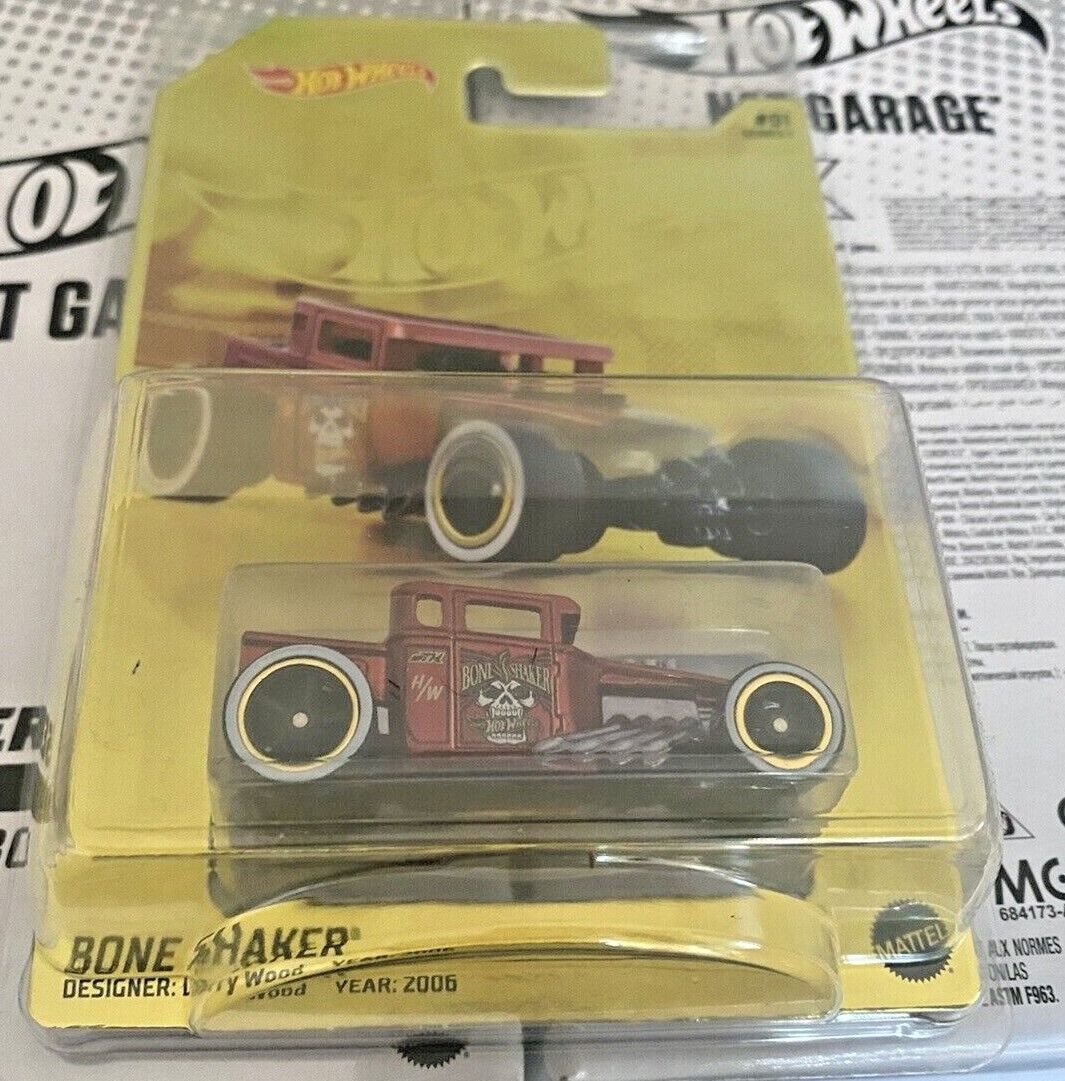 Hot Wheels Bone Shaker Premium Garage Series 1 Physical NFTH 